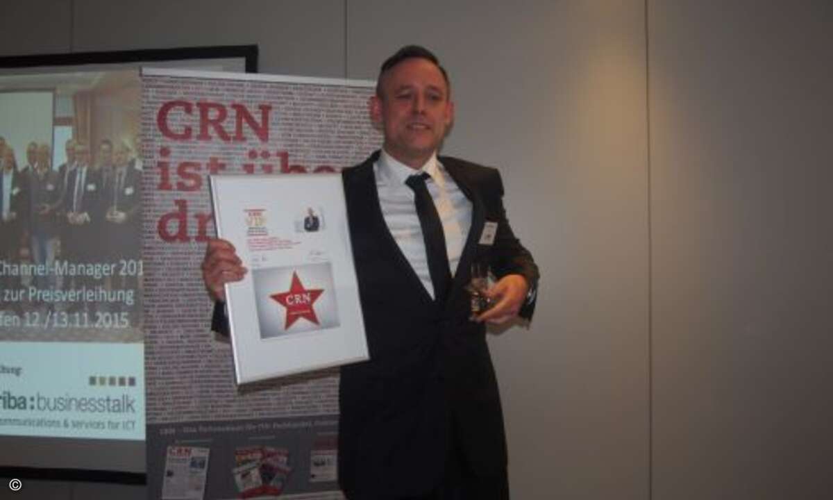 Bernd Tillmann von Tarox gehört auch zu den Triple-Gewinnern bei den Channel-Managern des Jahres (Foto: CRN)