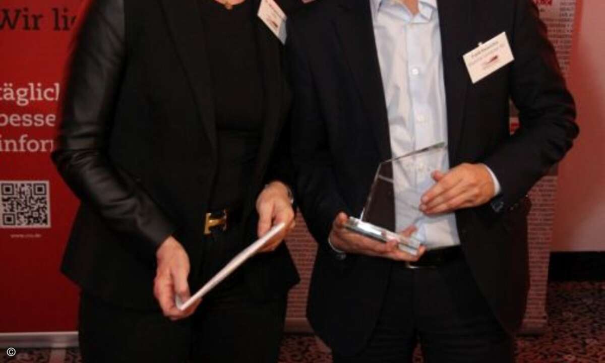 Frank Kwasnitza und Bluechip räumten bei den Servern ab (Foto: CRN)
