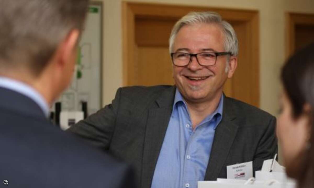 Auch Hardy Köhler, Senior Director SMB Sales EMEA bei Adobe Systems, war wieder mit von der Partie (Foto: CRN)