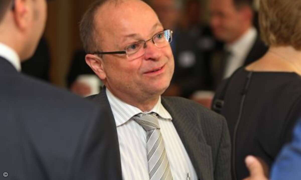 Jörg-Stefan Schmitt von Brother lauschte den Fachgesprächen (Foto: CRN)