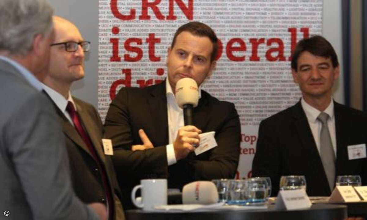 In der anschließenden Diskussionsrunde wurde das Thema gute Führung vertieft (Foto: CRN)