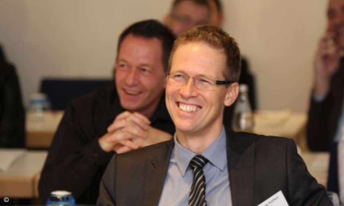 Trotz einer langen Feier... (Foto: CRN)