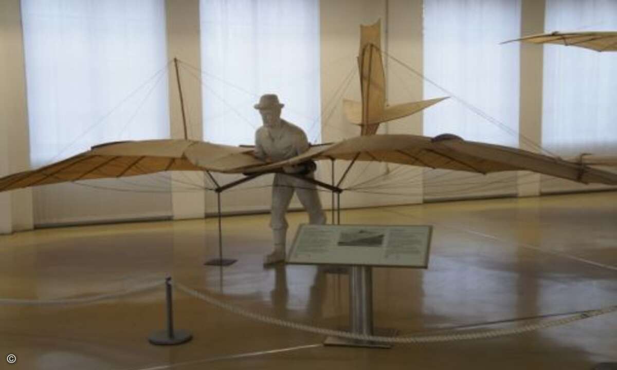 Einer der Segelapparate von Luftfahrtpionier Otto Lilienthal (Foto: CRN)