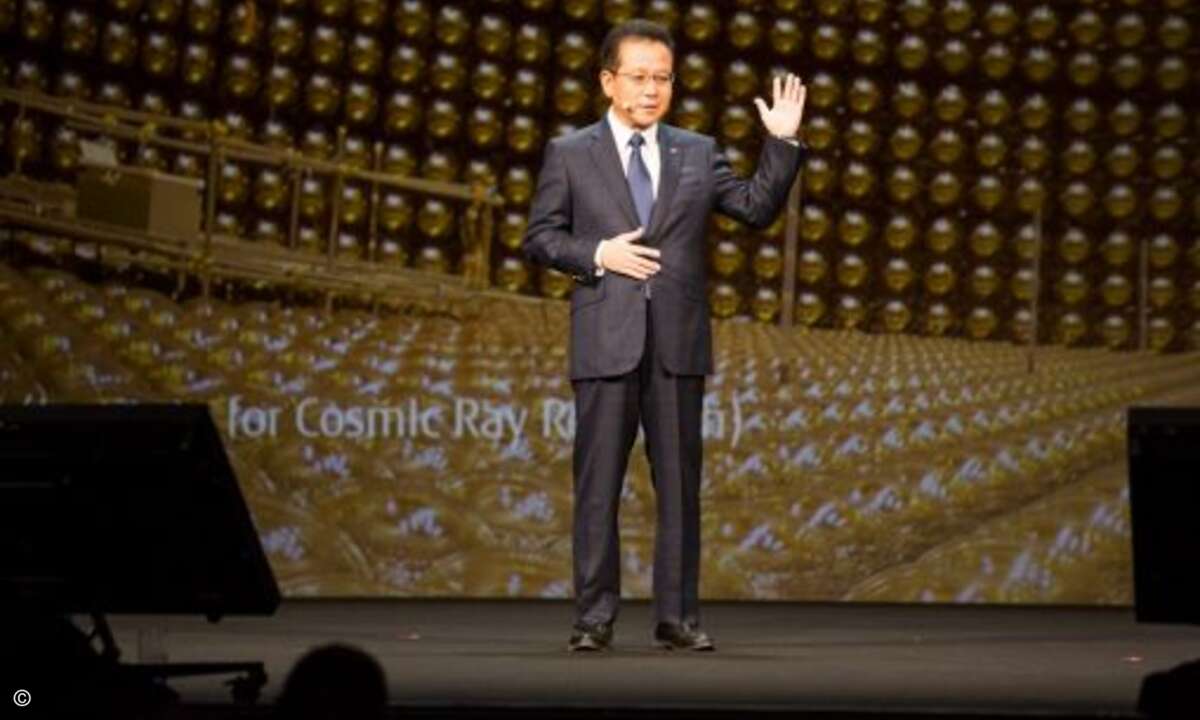 Fujitsu-Präsident Tatsuya Tanaka war für die Opening Keynote angereist (Bild: Fujitsu)