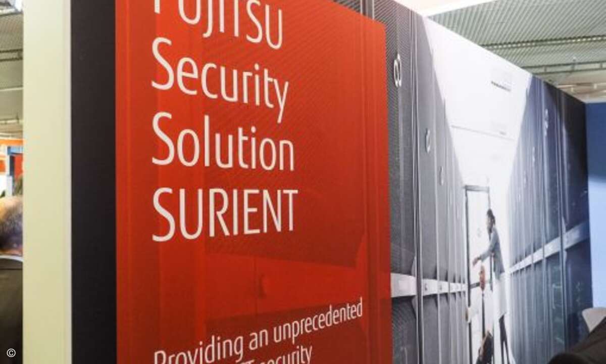 Unter dem kryptischen Namen SURIENT kündigte Fujitsu ein ganzes Paket von Security-Lösungen an (Bild: Fujitsu)