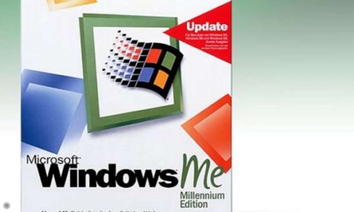 Eigentlich sollte Windows 98 das letzte Windows der 9x-Reihe werden, doch vor Windows 2000 schob Microsoft noch Windows Me ein (Foto: Microsoft)