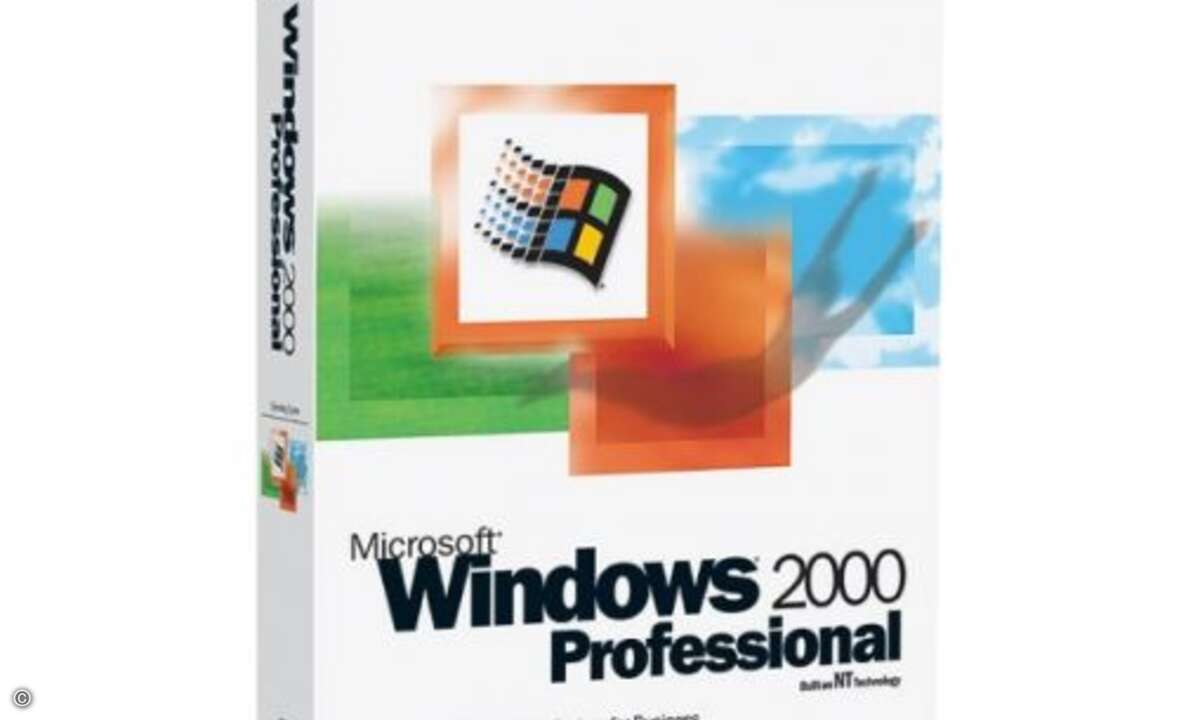 Erst mit Windows 2000 wurden dann NT und Windows 9x zusammengeführt (Foto: Microsoft)