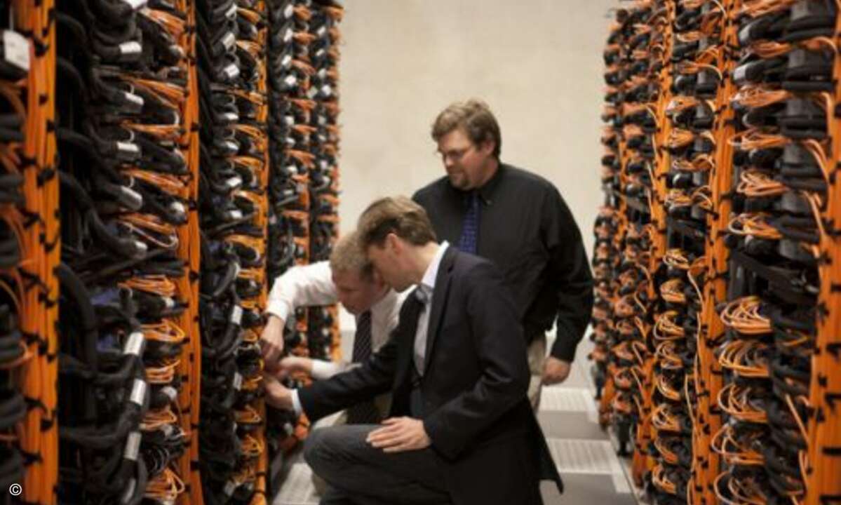 Platz 5: Mira 
TFLOPs (Linpack): 8.586
Prozessoren: IBM Power BQC 16C 1.60GHz, Custom
Kerne: 786.432
Hersteller: IBM (BlueGene/Q) 
(Foto: Argonne National Laboratory)