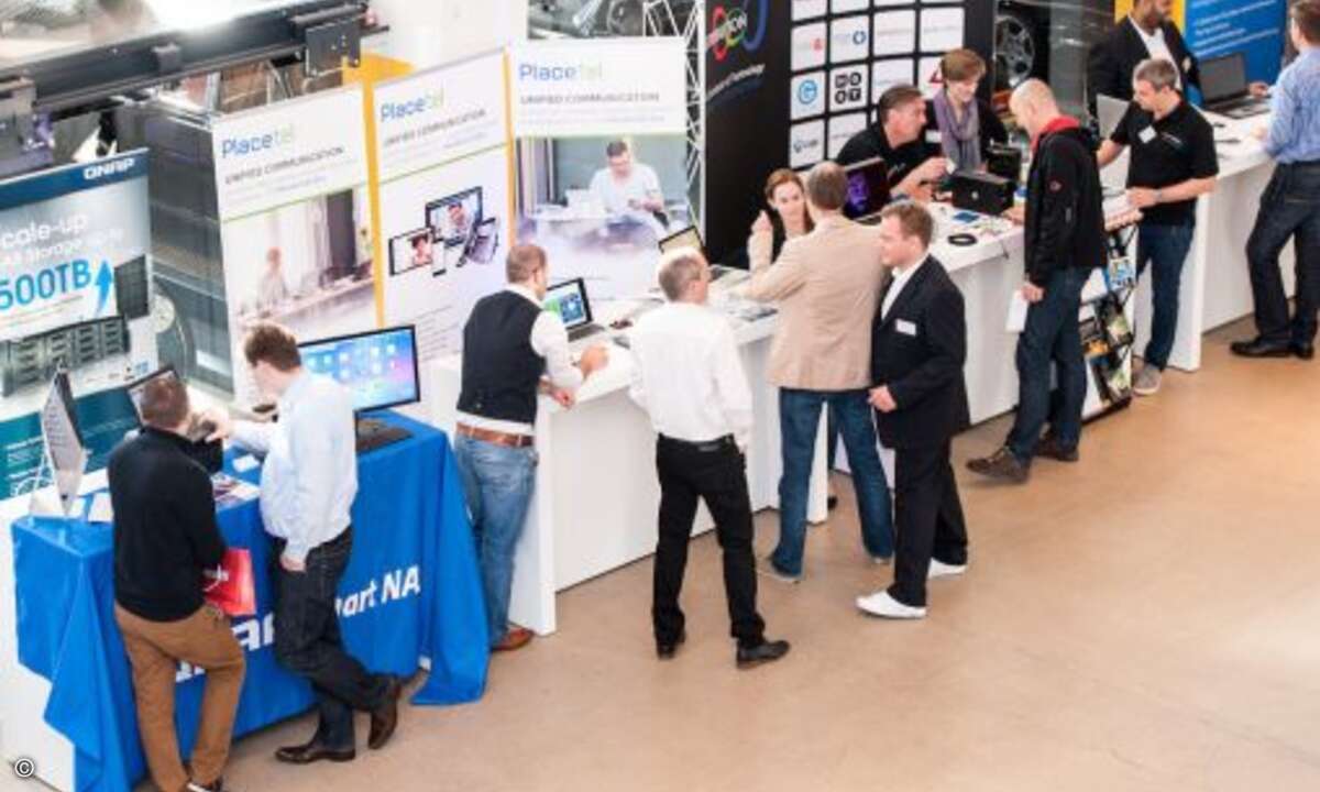 Die CPN Partner, Hersteller und Distributoren nutzten den Messetag zum Kennenlernen und Netzwerken (Foto: CPN)