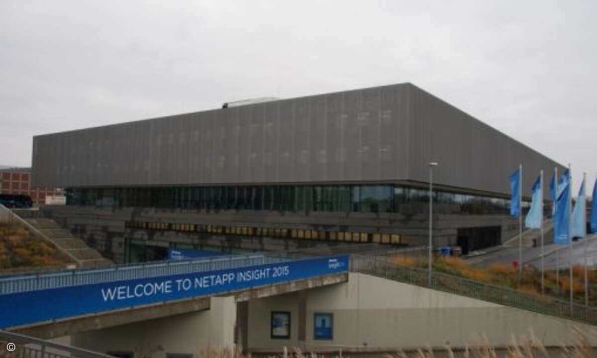 Wie schon im vergangenen Jahr hatte NetApp zur Insight 2015 in den Berliner City Cube geladen (Foto: CRN)