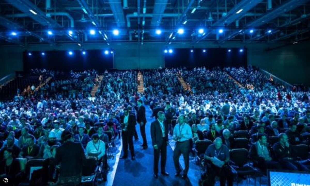 Rund 3.500 Partner und Kunden des Storage-Spezialisten kamen… (Foto: NetApp)