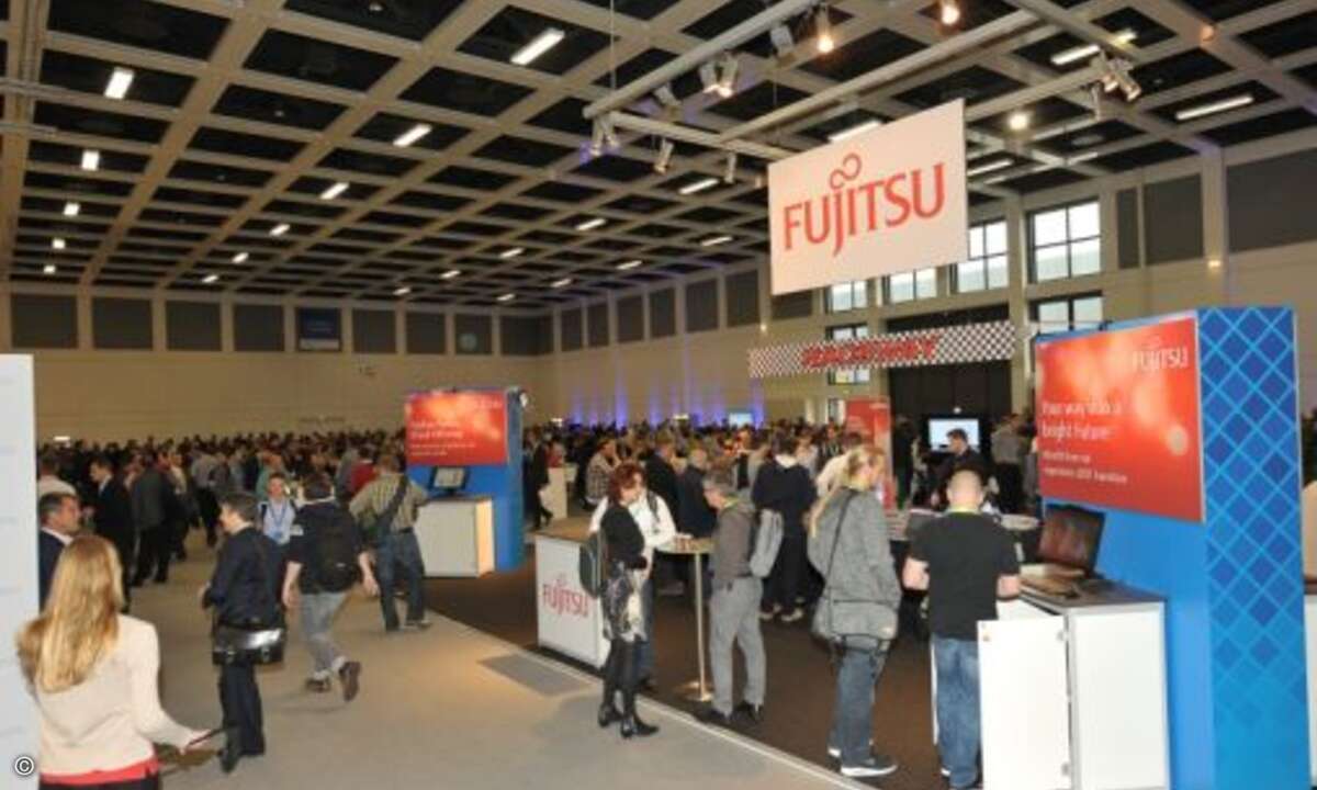 Und sich an den Ständen der NetApp-Partner über deren Lösungen informieren (Foto: NetApp)