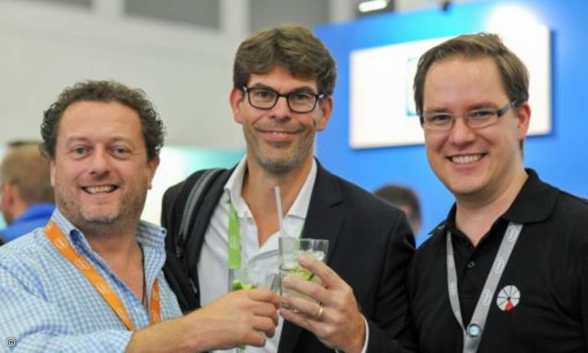 Ein Caipi durfte da natürlich nicht fehlen (Foto: NetApp)
