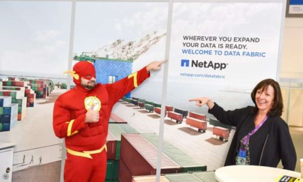 Flash und NetApp – das passt (Foto: NetApp)