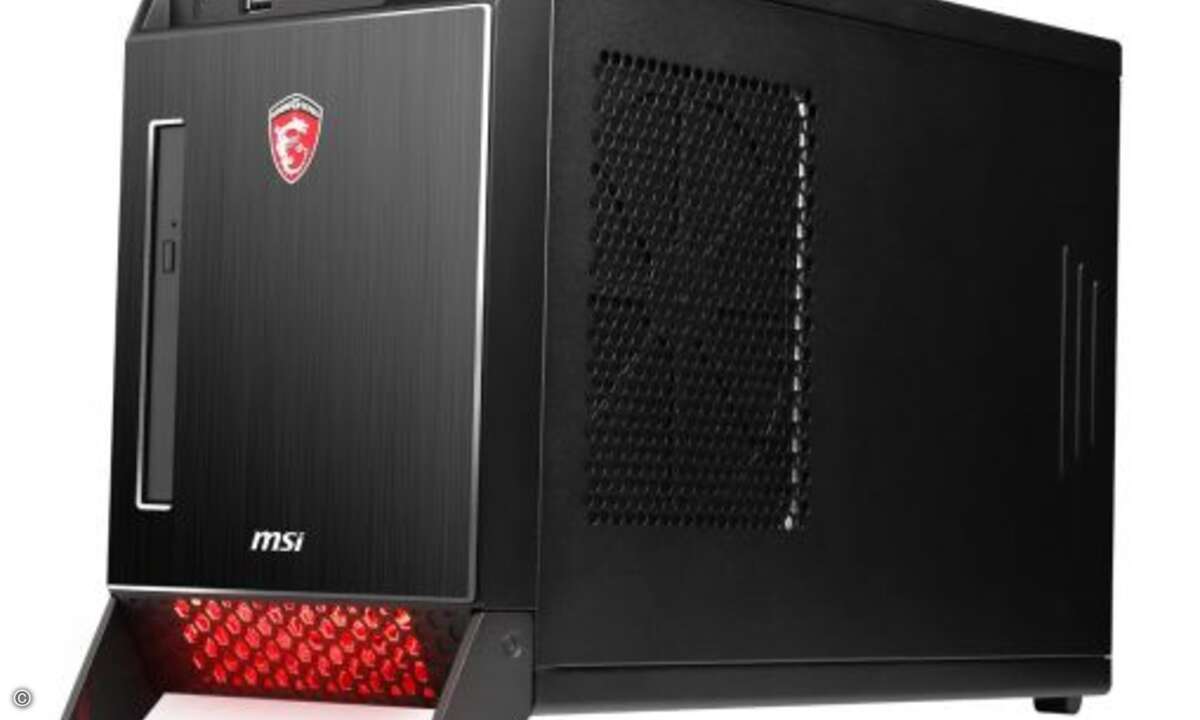 Besonderes Augenmerk hat MSI auf die Ergonomie der kompakten Gaming-Maschinen gelegt (Bild: MSI)