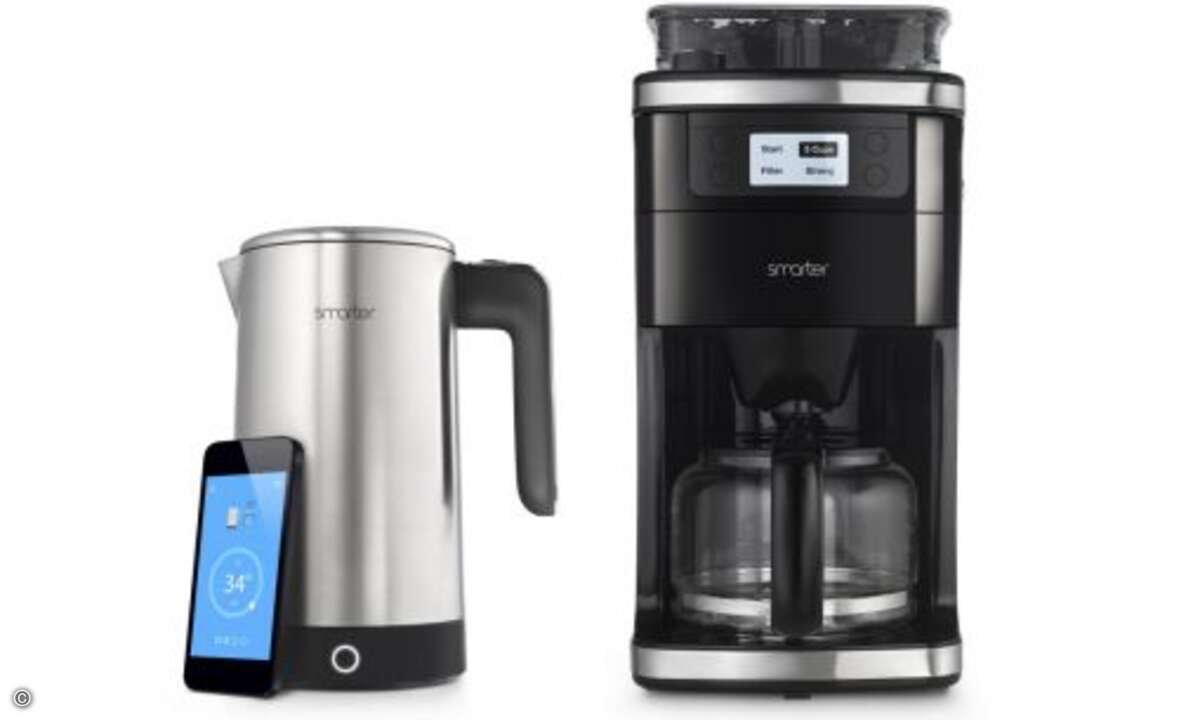 »iKettle 2.0« und »Smarter Coffee Machine« von Smarter (Bild: Smarter)