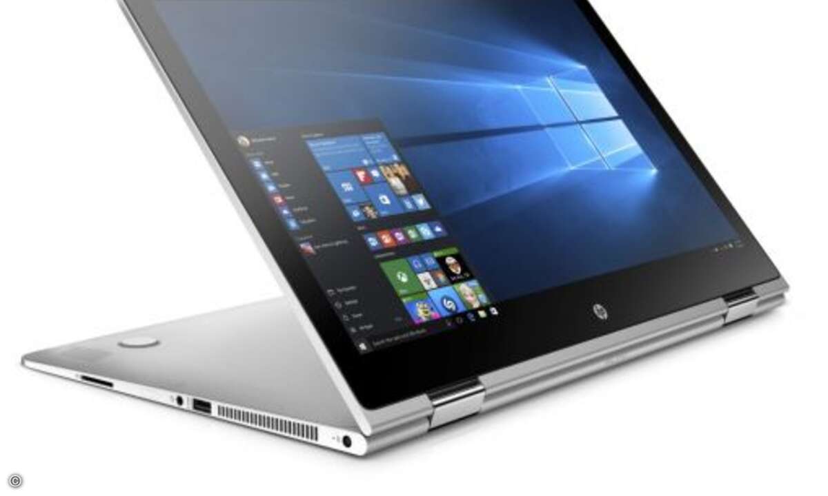 Der 15,6-Zöller »HP Spectre x360« soll ab Frühjahr 2016 optional mit OLED-Display angeboten werden (Bild: HP)