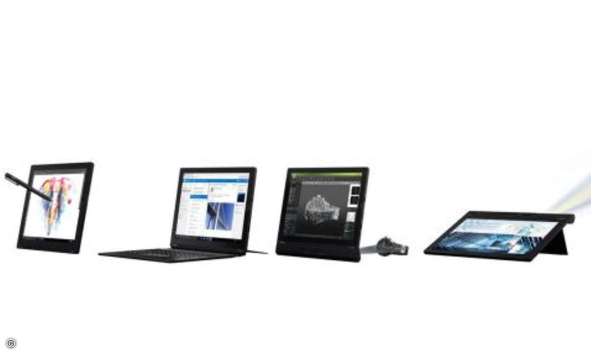 Lenovo hat auf der CES die neue »Lenovo ThinkPad X1«-Familie vorgestellt (Bild: Lenovo)