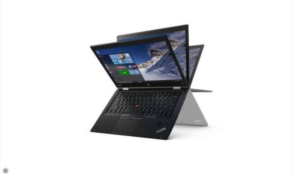 »Lenovo ThinkPad X1 Yoga« ist das erste Convertible mit OLED Display (Bild: Lenovo)