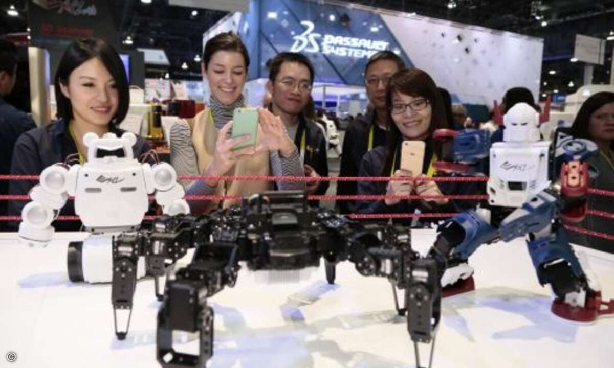 Auch Roboter aller Art sind wieder im Kommen (Bild: CES)