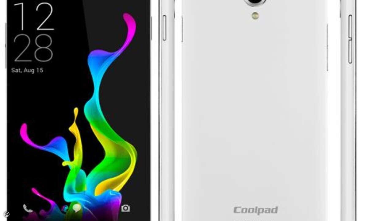 .... Weiß ist es auch im Trend-Ton...(Foto: Coolpad)