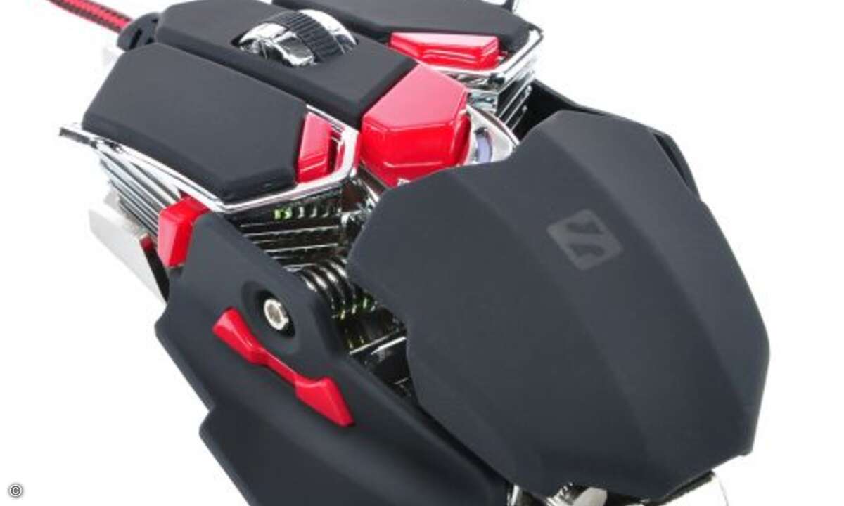 Die Blast Mouse sieht schon ab Werk nach härtestem Gaming-Einsatz aus (Foto: Sandberg)