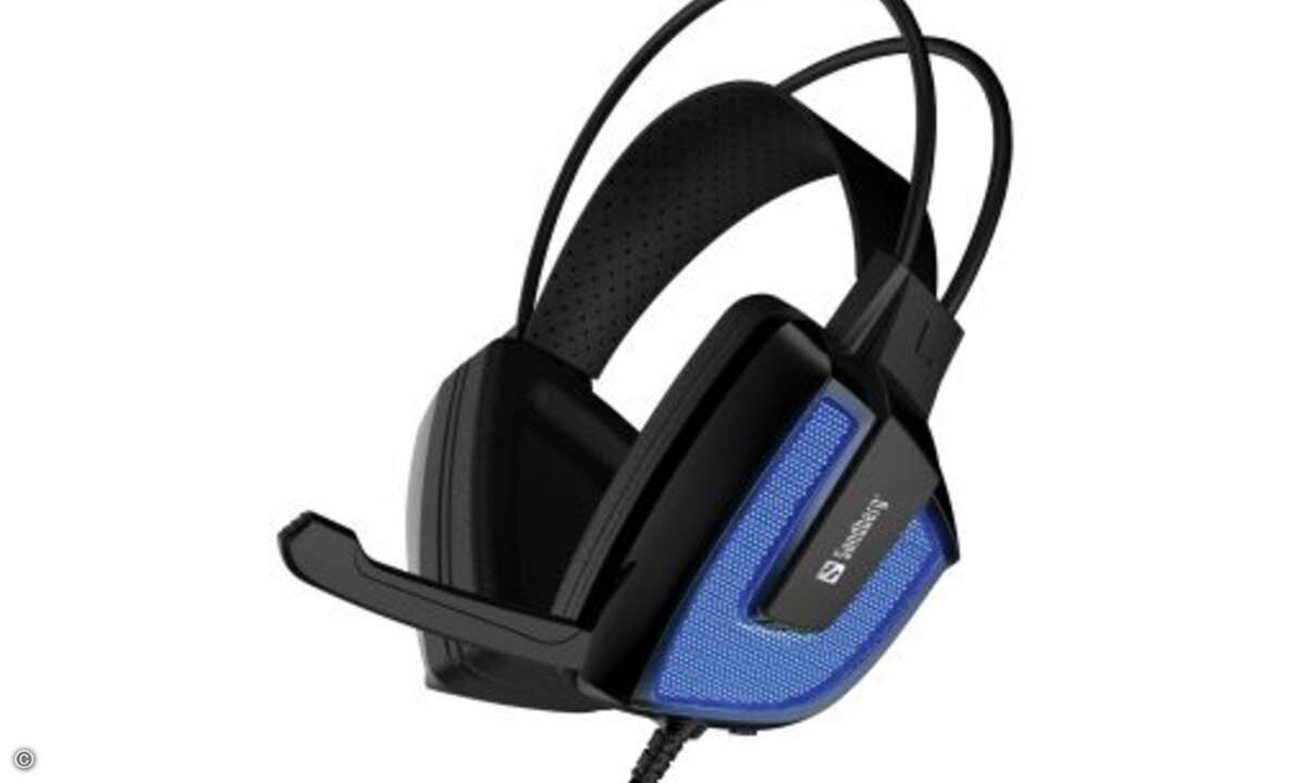 Ebenfalls neu im Gaming-Programm ist das Derecho Headset (Foto: Sandberg)