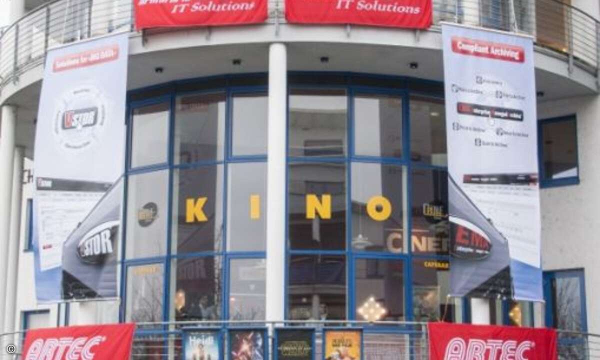 Artec hatte seine Partner zum Kick-off ins Kino in Karben eingeladen (Foto: Artec)
