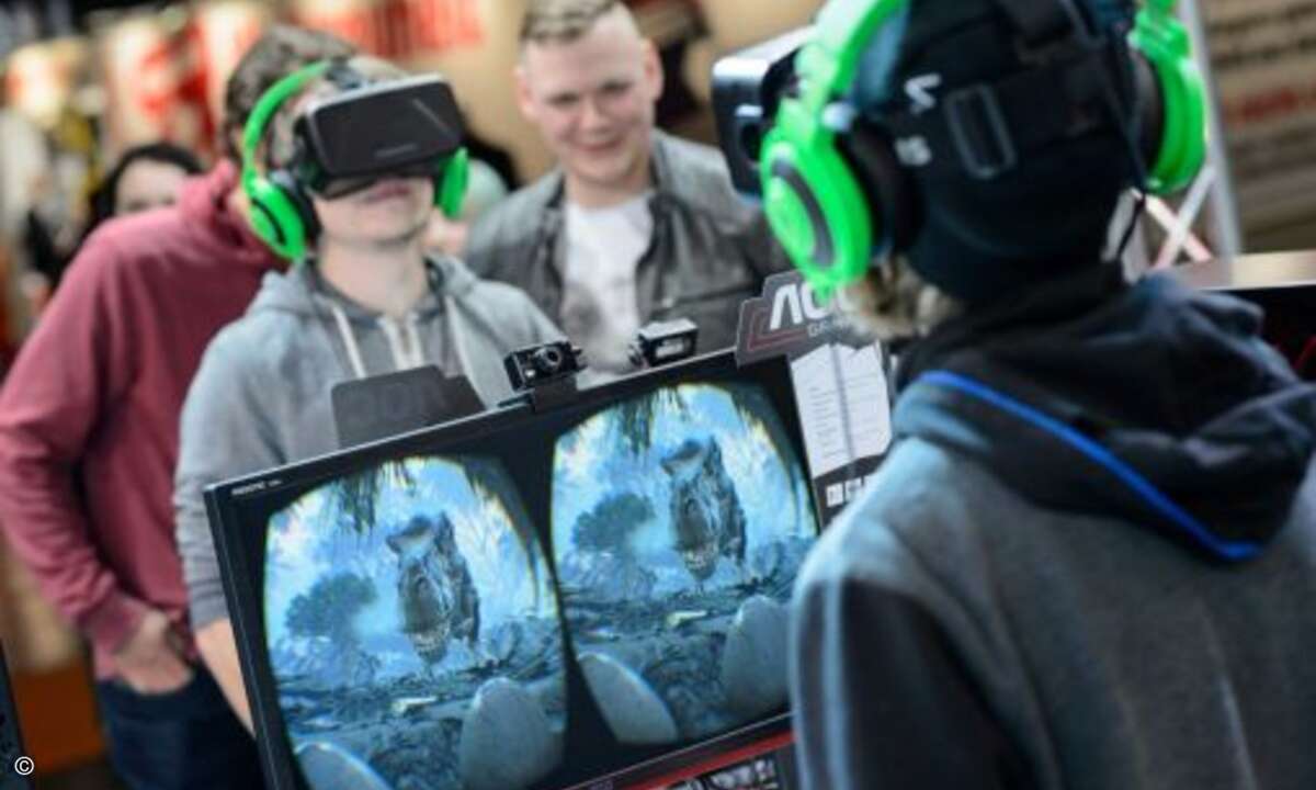 Im Ausstellungsbereich der DreamExpo zeigten zahlreiche Hersteller nicht nur Gaming-Hardware und -Software (Bild: Leipziger Messe GmbH / Jens Schlüter)