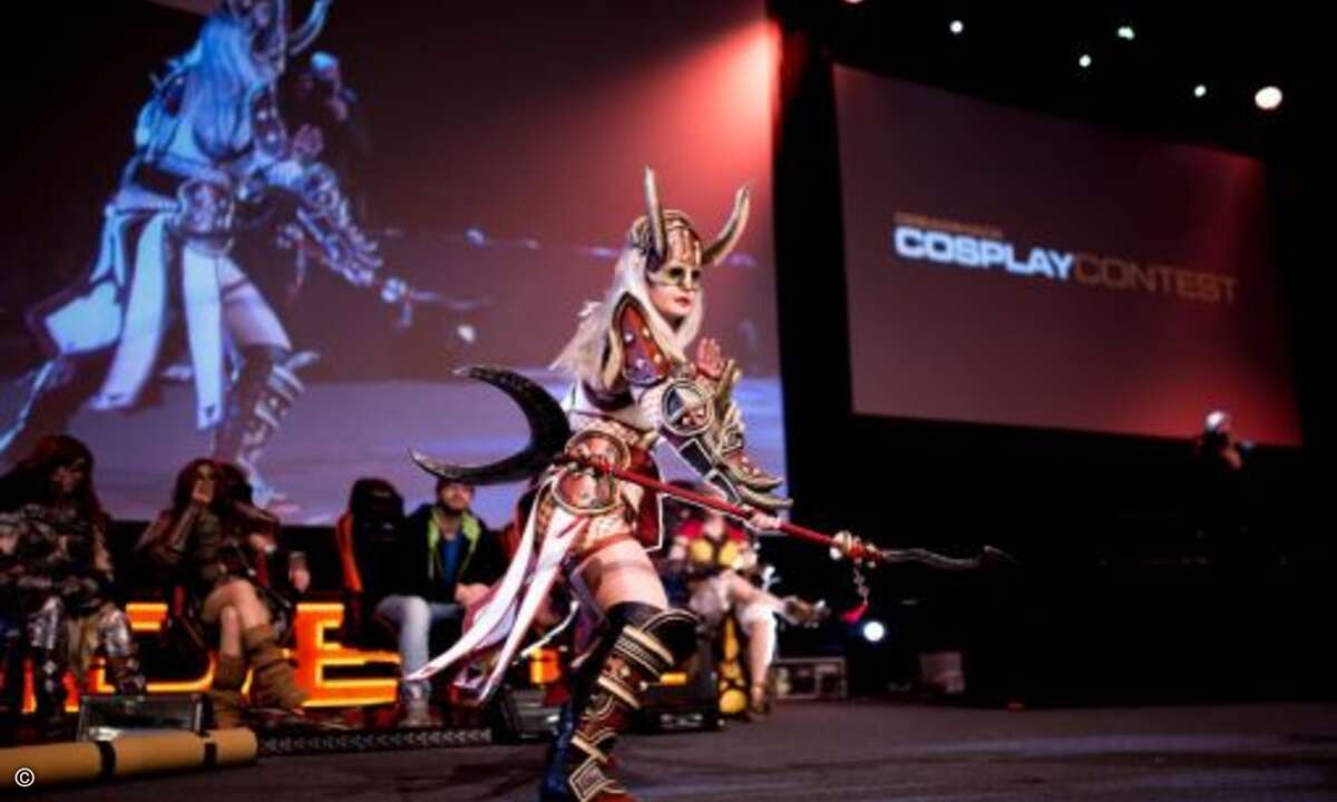 Ein Highlight der DreamHack war der Cosplay-Wettbewerb (Bild: Peter Reichelt)