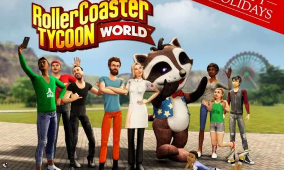 Wie auch die alten RollerCoaster Tycoon Episoden verspricht auch der neue Ableger RollerCoaster Tycoon Spaß für große und kleine Kinder (Foto: Atari)