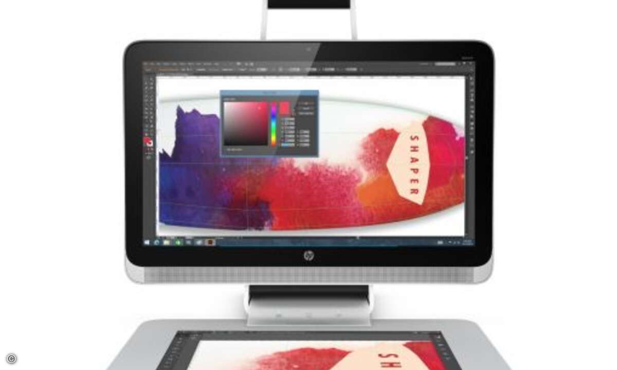 »Sprout Pro by HP« vereint PC, Dokumentenkamera und 2D-/3D-Scanner (Bild: HP)