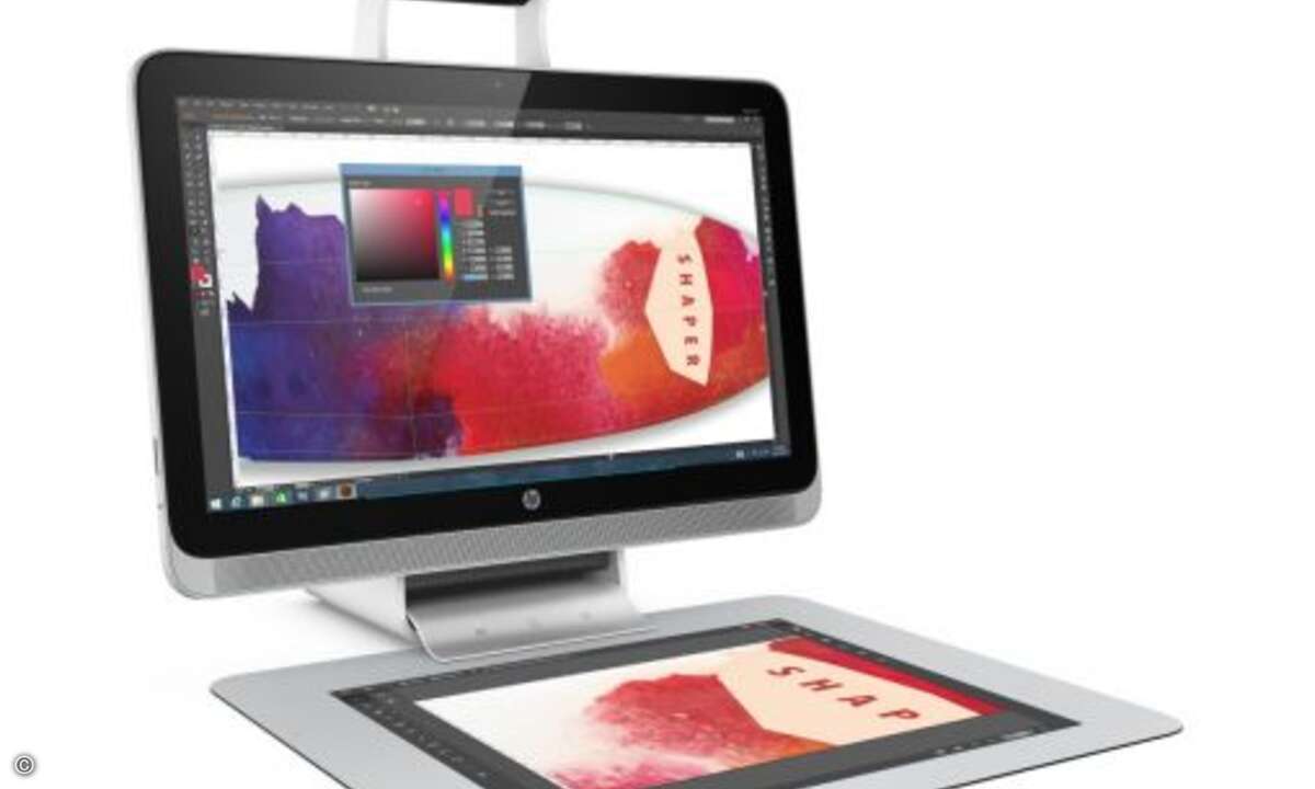 Der innovative PC ermöglicht Arbeiten und Lernen in drei Diemensionen (Foto: HP)