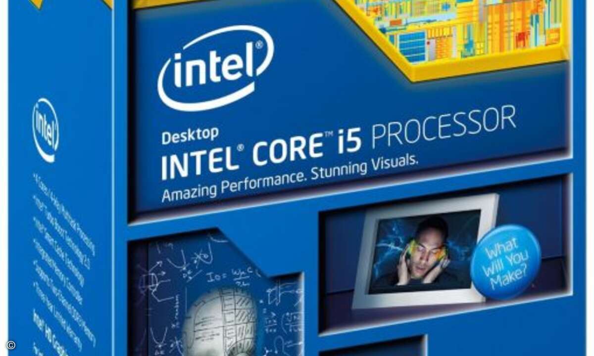 Die CPU-Sparte wird klar von Intel dominiert. 4,475 Klicks reichen für den i5-4460 mit 3.2 GHz zum dritten Platz (Foto: Intel)
