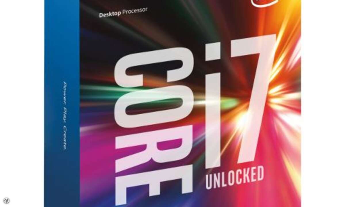 Platz eins und zwei belegt der i7 mit jeweils 4GHz und 3,4 GHz und 8.089 beziehungsweise 5.525 Klicks (Foto: Intel)