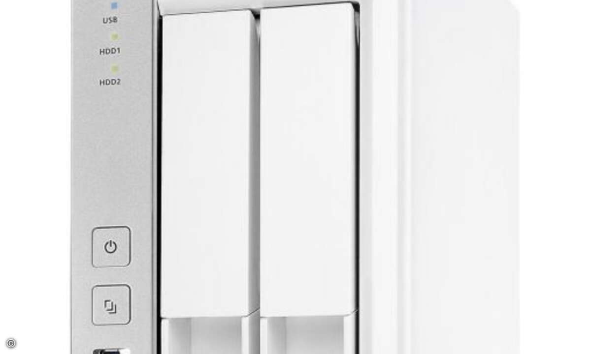 Bei den Storage-Systemen belegt Qnap mit dem TS231 und 1.933 Klicks den dritten Platz knapp hinter .... (Foto: Qnap)