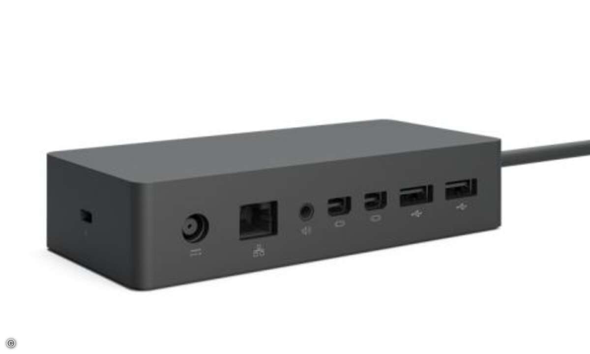 Bei den Newcomern gelingt Microsoft mit dem Surface Dock ein guter Einstand auf Platz 3 (Foto: Microsoft)