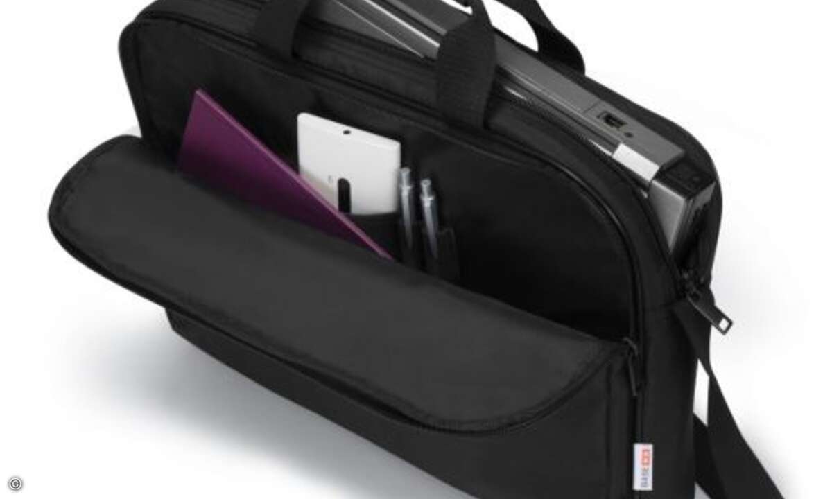 »Base XX T« sind Toploader-Tasche für Notebooks von 14 bis 15,6 Zoll (Bild: Dicota)