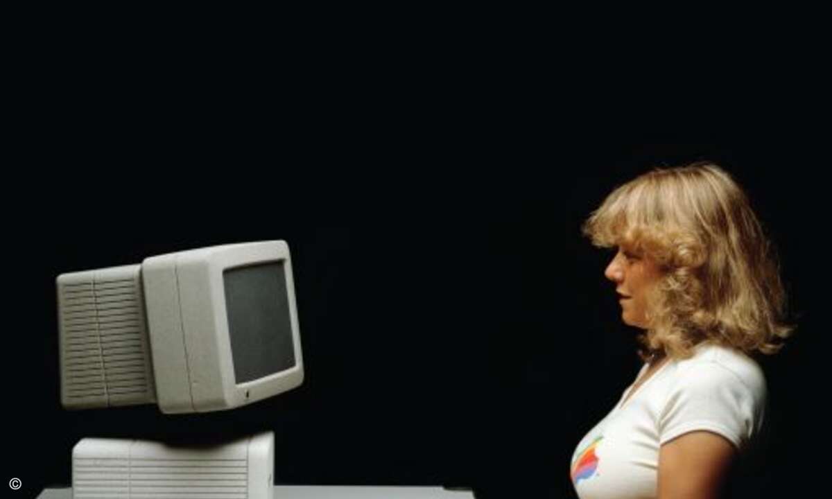 Schon früh arbeiteten die Design-Teams an ihrer Vorstellung vom Arbeitsplatz der Zukunft (Foto: Hartmut Esslinger und frog team / Arnoldsche Art Publishers »Genial Einfach«)