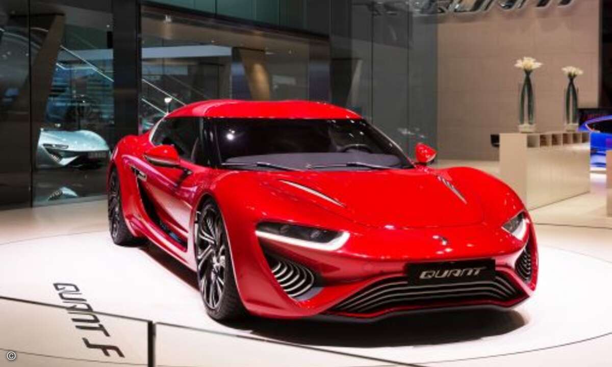 Ist der kleine QUANTiNO schon sportlich, legt nanoFlowcell mit dem QUANT F noch ein ordentliches Quäntchen Spritzigkeit frauf (Foto: nanoFlowcell AG)