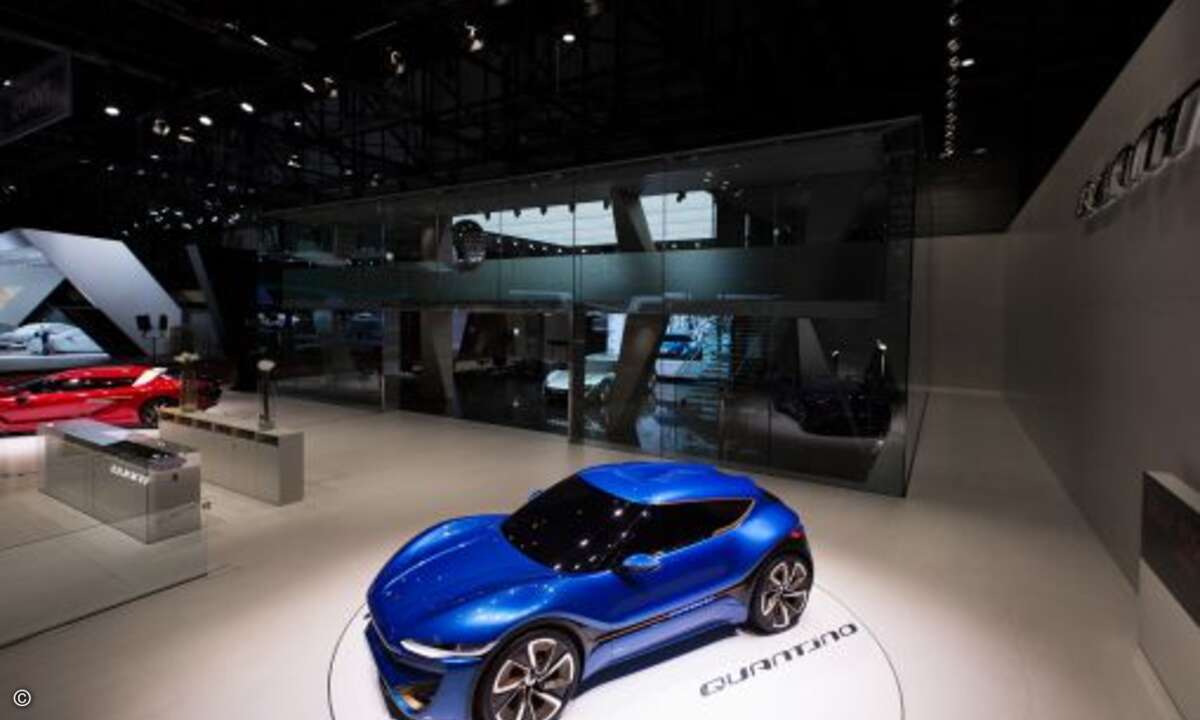 Auf dem Genfer Automobilsalon hatte nanoFlowcell mit dem... (Foto: nanoFlowcell AG)