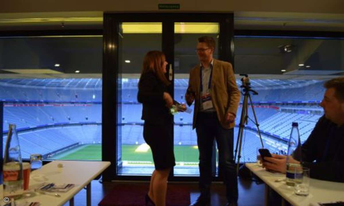 Rund 100 Gäste kamen zum Smart IT Summit von Autotask in die Münchner Allianz-Arena.