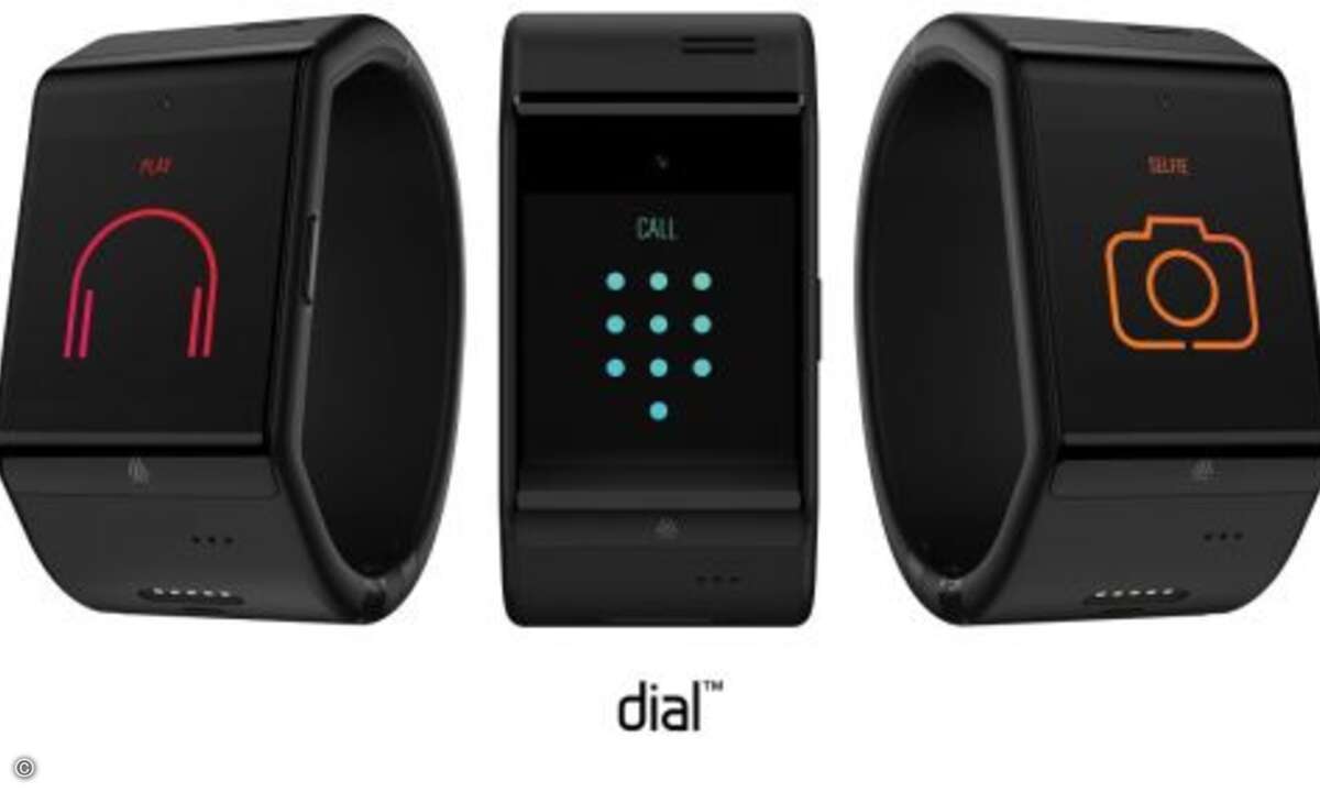 Die Smartwatch »dial« der Telekom (Bild: Deutsche Telekom)
