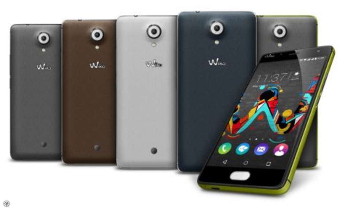 Smartphone-Hersteller Wiko zeigte in Barcelona zwei neue Geräte seiner neuen U-Serie. »Wiko U Feel« und »Wiko U Feel Lite« sind mit Fingerprint-Sensor ausgestattet (Bild: Wiko)