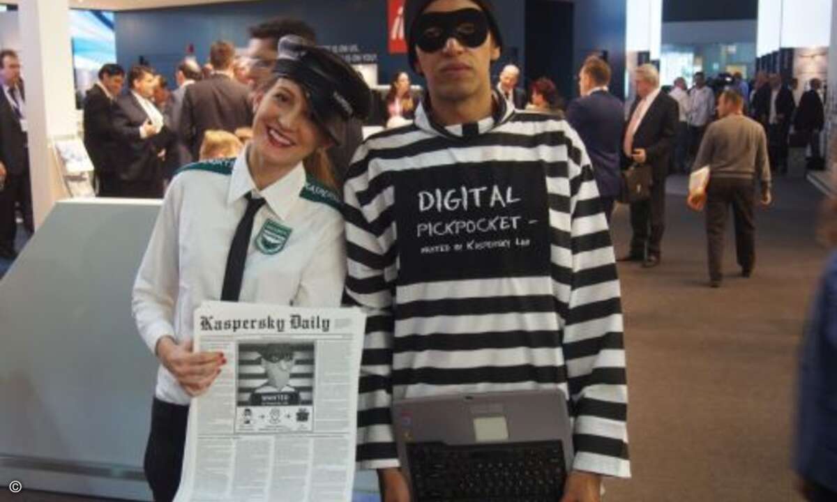 Eine Kaspersky-Polizistin fahndete nach Cyberkriminellen (Foto: CRN)