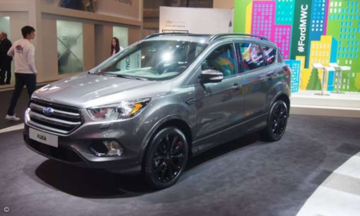 Auch Autohersteller wie Ford waren in Barcelona vor Ort und präsentierten ihre Connected Cars (Foto: CRN)