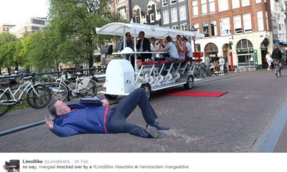 Hier ist kein Durchkommen (Foto: Twitter.com)