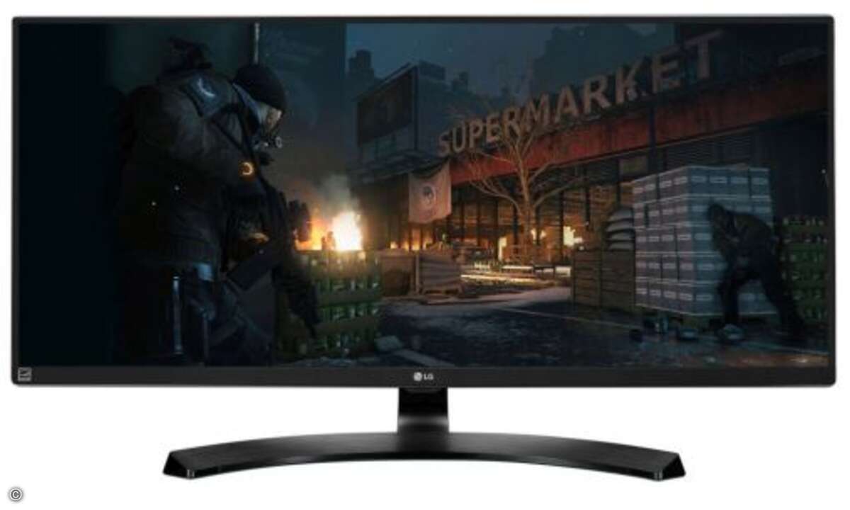 Beim kauf eines jeden 4K-UHD- oder UltraWide-Monitors kriegen Nutzer bis Ende April den RPG-Shooter »The Division« geschenkt (Foto: LG)