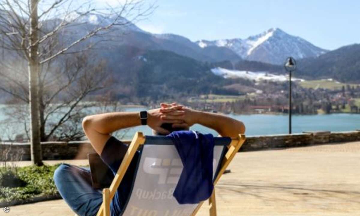 Ein kleines Päuschen bei frühlingshaften Temperaturen (Foto: SEP)