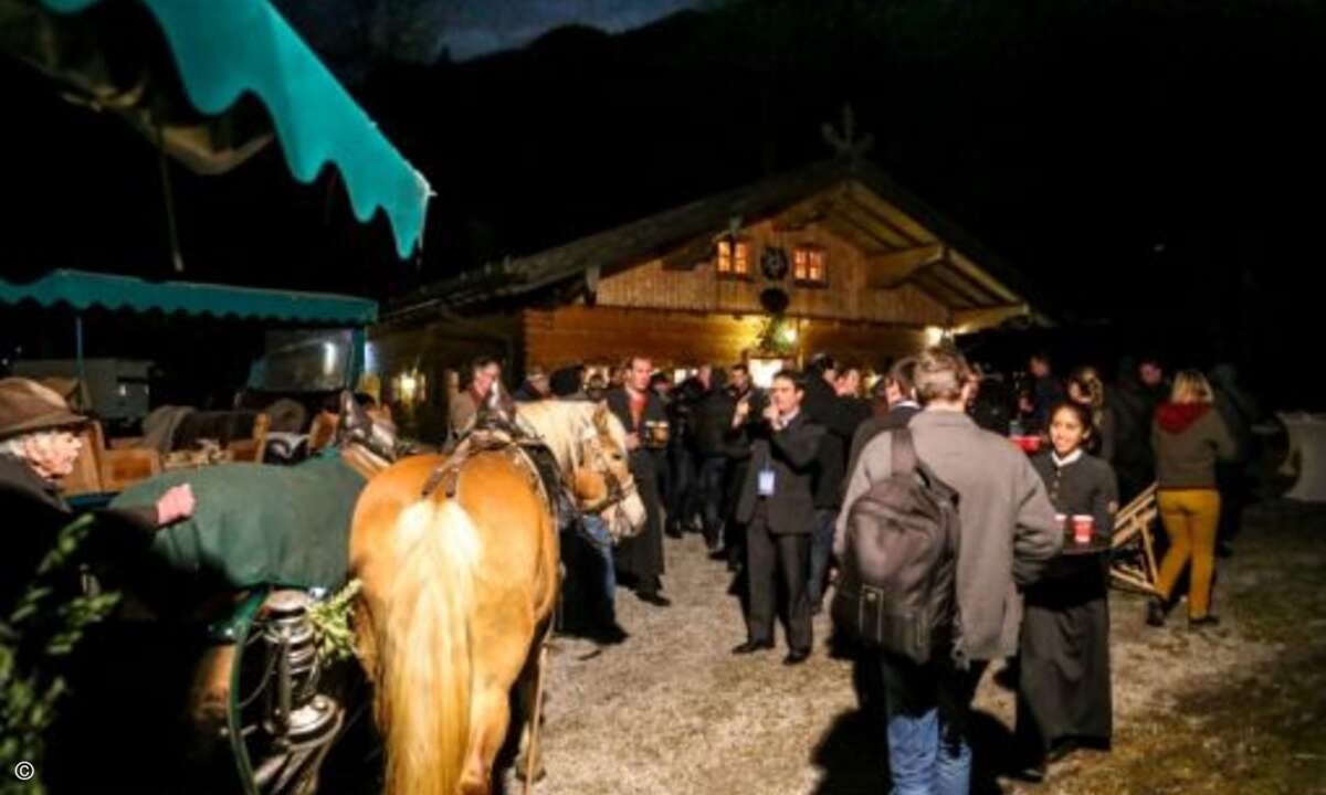 Die Hüttengaudi kann beginnen (Foto: SEP)